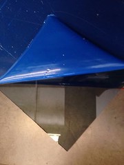 POLYCARBONATE GREY TINT SMOKE PLASTIC SHEET 1/8″ X 6″ X 12″ ^