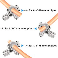 BPV31 Bullet Piercing Valve for A/C Refrigeration Lines. 5/16 – 3/8 – 1/4 in. In