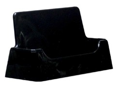 10 Black Acrylic Business Card Holders