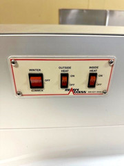READY ACCESS INC MODEL AA300 LIGHTED HOOD W/FILTERS AND AIR CURTAIN SYSTEM
