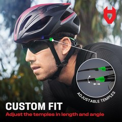 Nocry Safety Glasses Clear Anti Fog Scratch Resistant Wrap-Around Lenses And