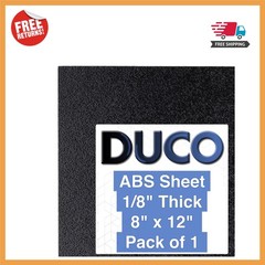 Versatile 1/8″ Thick ABS Plastic Sheet – Textured & Matte Finish for Creativity