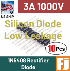 1N5408 IN5408 (10 pcs) 3A 1000V Rectifier Diode – USA Shipped
