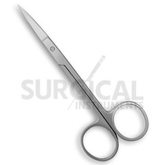 12 Pcs Iris Scissors 4.5″ Straight Surgical Dental Instruments German Grade