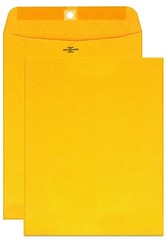 12 Count 10″x13″ KRAFT Manila ENVELOPES #97 Clasp Gummed 28 lb Shipping Catalog