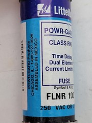 Littelfuse FLNR 100 Powr-Gard Class RK5 Fuse 100A 250V