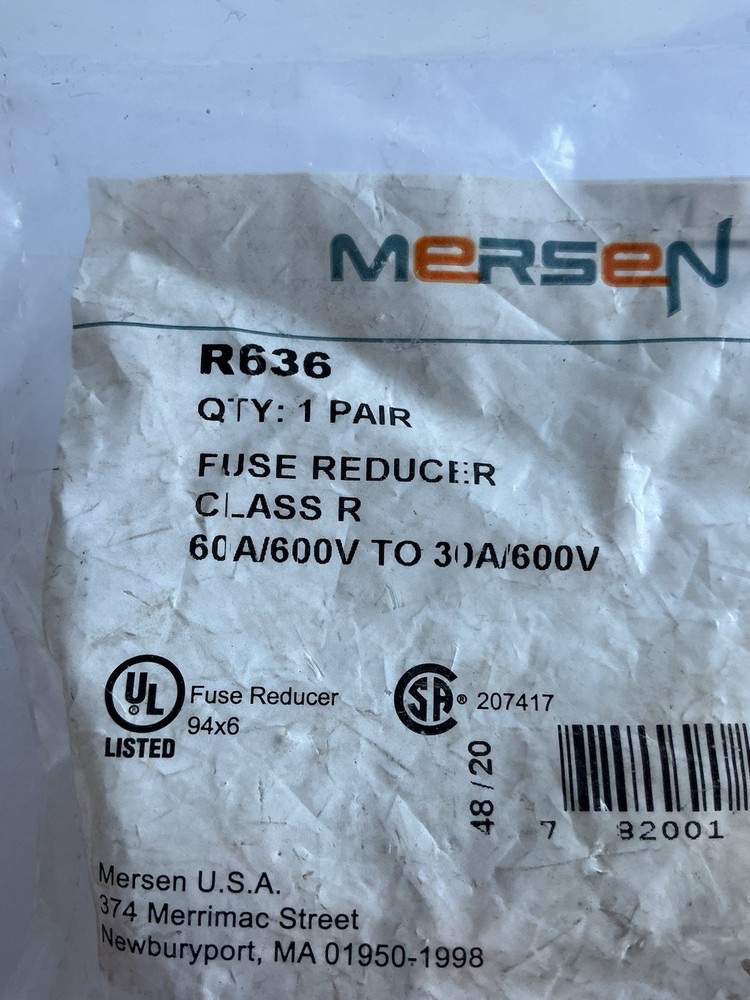 MERSEN # R636 / FUSE REDUCER, (60 A, to 30 A).