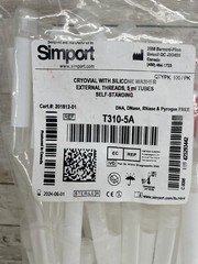 Simport Scientific Inc Ref T310-5A Cryovial with Silicone washer 5ml Tubes
