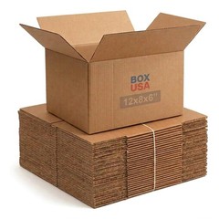Small Shipping Boxes 12″L x 8″W x 6″H 25-Pack – Corrugated Cardboard Box for …