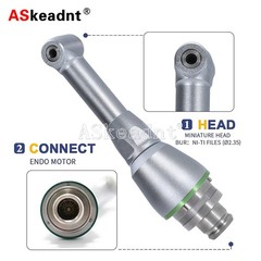 Dental 16:1 Reduction Contra Angle Head for Endodontic Motor Handpiece Push