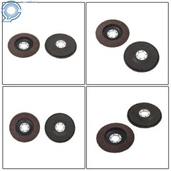 50 Pcs 4-1/2″ X 7/8″ Premium Zirconia Flap Disc Sanding Grinding 40 Grit Grey