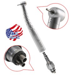 Dental High Speed Handpiece Turbine with 4 Holes Quick Coupler 360 Swivel
