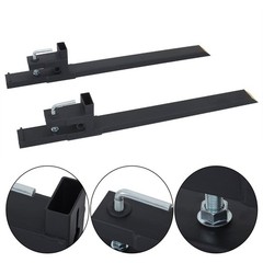 Clamp On Bucket Loader Attachment Skid Steer Tractor Pallet Forks 60″ 4000Lbs