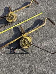 Antique John Deere Planter Check Wire Stakes H2003B H2297B H2296B Vintage