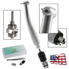 1-5Pcs Dental High Speed Handpiece 4 Hole Quick Coupling Standard Head