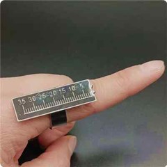 5Pcs Dental instrument Aluminium Alloy Dentistry Ring Ruler Root Canal Measuring