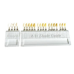 Dental Teeth Shade Guide Porcelain Ivoclar 20Color A-D Tooth 4-Bleach Vivadent