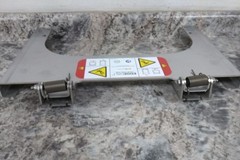 PS Industries LSG-4050-304SW 40 to 50 In Gate Width Self Closing Safety Gate