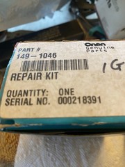 Onan 149-1046 Obsolete Fuel Pump Repair Kit