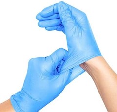 2000pcs Non-Latex Nitrile Gloves Powder Free Thicken 4 mil M/L Durable Rubber US