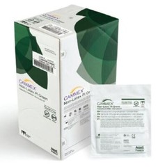 *200-Pairs* Ansell Gammex Non-Latex PI Green PF Size-6 Gloves 20685260