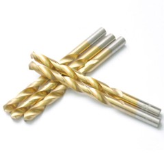 Drillforce 10PCS 1/16″ Titanium Drill Bits Set HSS Metal Woodworking Drill Bit