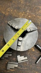 5” Skinner Lathe Chuck 3 Jaw Scroll Chuck Hardinge Taper Lock Mount