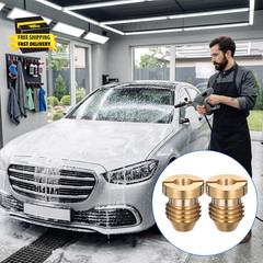 2PCS 1.1Mm Orifice Foam Cannons Nozzle Replacement Universal 1.1 Brass Orifice F