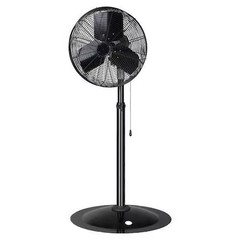 Dayton 13V399 Light Duty Industrial Fan, Pedestal Mount, 20 In Blade Dia, 120V,