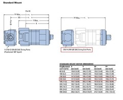 Quality Aftermarket 2000 Series Eaton Char Lynn 104-1025-006 Hydraulic Motor