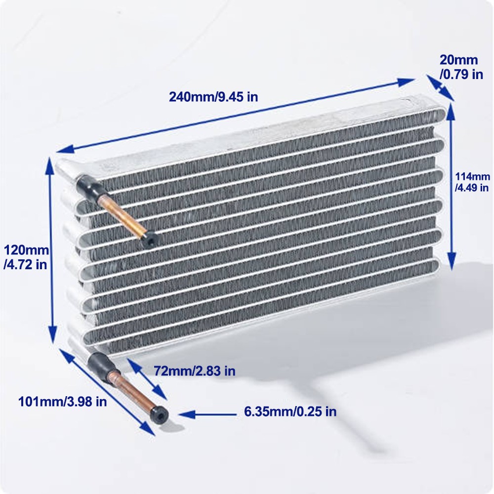 Aluminum Fin-Tube Heat Exchanger WT12024020 Air/Water-cooled Condenser