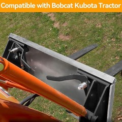 Universal Quick Attach Plate for Kubota & Bobcat Skid Steers%