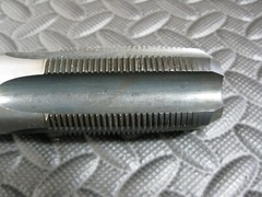 1-1/2-12 NF Taper Tap 5fl G-H12, 1-14NS Threaded Shank R&N