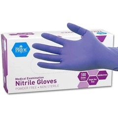 Nitrile Gloves Powder Free Small Pack of 100 Strong Durable Comfortable Use