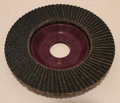 (10) 4-1/2″ X 7/8″ Kelco Plastic Trimmable Flap Disc Abras. Wheels 40 60 80 Grit