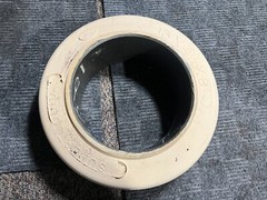 Mitco 13″ X 4-1/2″ X 8″ Super Solid Smooth Press On Cushion Forklift Tire Beige