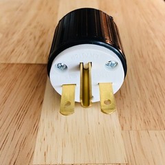 NEMA 6-15P Straight Electrical Plug 3 Wire, 15 Amps, 220V 230V 250V YGA015