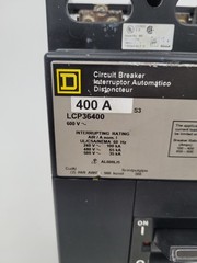 LCP36400 Square D 400 Amp 600 Volt Circuit Breaker – Next Day Option