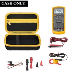 Hard Case for Fluke 87-V 87V Max 77-IV 83V 88V Digital Multimeter Black/Yellow