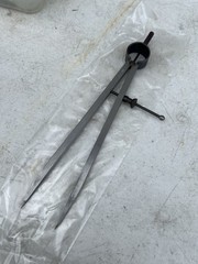 vintage ALVIN Germany Drafting Machinist 8″ Spring Calipers Dividers Carpenter