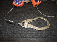 3M DBI Sala Nano-Lok Edge 8ft Self Retracting Lifeline ExoFit Harness 3500227 Lg