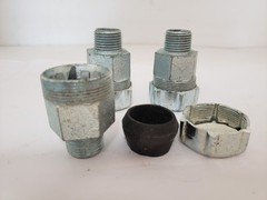 THOMAS & BETTS 10466 WATERTIGHT FITTING, .875″-.985″, 22.2-25.0mm (LOT OF 3) NNB