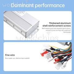 48V60V64V72V 1000W 1500W DC Motor Speed Control Dual-Mode Brushless Controller