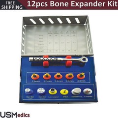 12pcs Surgical Bone Expander Kit Sinus Lift With Saw Disks Dental Implants CE