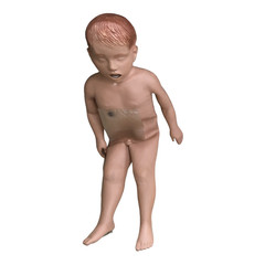 1980 Simulaids Sani Baby Boy CPR Training Manikin