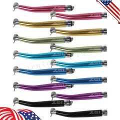 USA Push Button Dental High Speed Handpiece Single water spray Air Turbine 2/4H