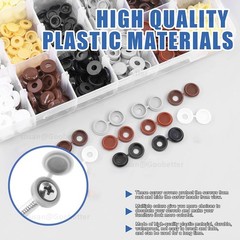 Plastic Fold Over Hinged Screw Cover Caps For Screws 11 Colour Packs 100 or 1000