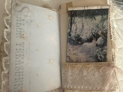VINTAGE STYLE HANDMADE JUNK JOURNAL-“A Graceful Life”