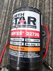 NORTH STAR 2272Q NSQ Series 12V On-Demand Sprayer Diaphragm Pump 2.2 GPM 8.0A