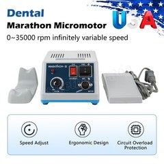 Dental Lab Marathon Electric Polisher Unit N3 Micromotor Polishing Machiner |NEW